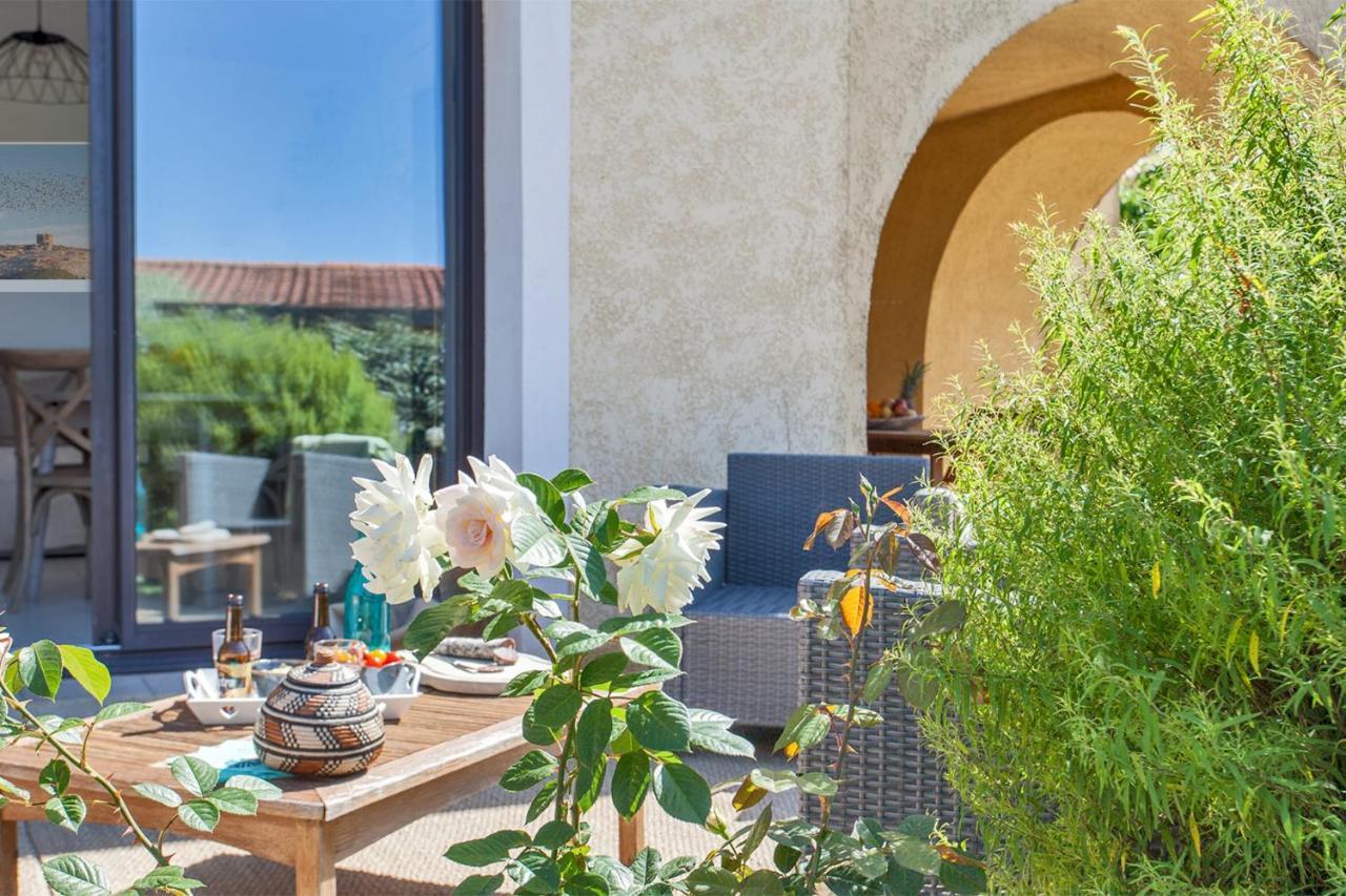 Location De Vacances Olivier Jardin Privatif Et Piscine Chauffee Partagee Calvi (Corsica) Exterior foto